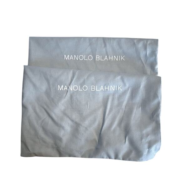 Manolo Blahnik Black Leather Glitter Stiletto High Heel Boots Size 40.5 FIT 8.5 - Picture 8 of 12